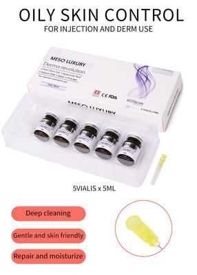 Oil Control Skin Balance Serum Meso Luxury 24k Gold Peptide Serum Serum Label Private OEM