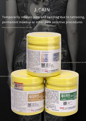 J CAIN 500g 29.9% کرم بی حس کننده تاتو با کیفیت اصلی برچسب سبز رنگ 15.6%/29.9% بسته OEM قیمت خوب