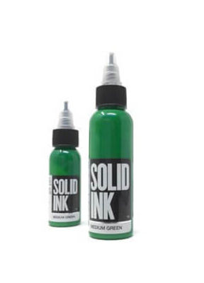 30ML 60ML Airbrush جوهر جامد تاتو جوهر سبز متوسط ​​مواد گیاهی خالص