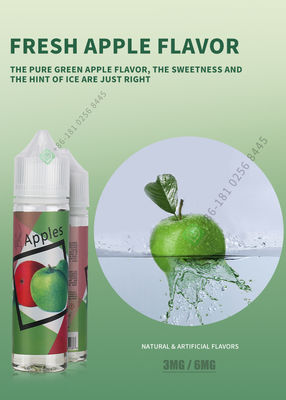 FCC 3mg 6mg E-Liquid Vape Juice Vaping Liquid 24 ماه ماندگاری