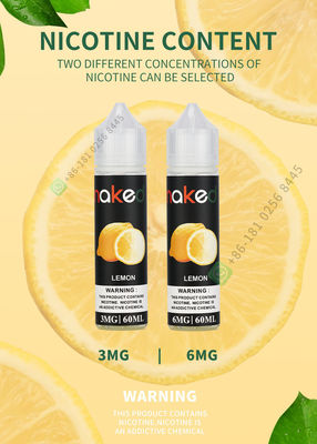 آب لیمو E-Cigarette Vaping Liquid Prenium 60ML 99.9% خالص