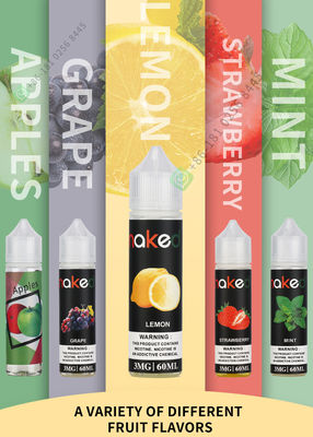 30pg 30ml E Cigarette Vaping Liquid Liquid Lemon Customize