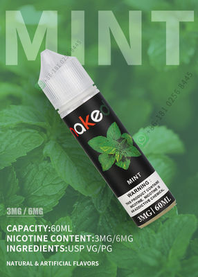 لیبل های سفارشی GMP 100ml E Cigarette Vaping Liquid 1000 Falvors