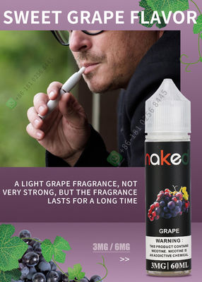 6 میلی گرم 18 میلی گرم E Cigarette Vaping Liquid Juice Vaping Liquid OEM