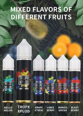 TROPX Xplod E-Juice E Cig Vaping Liquid E-Liquid Orange Flavor Customization