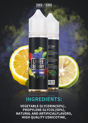 OEM 60ml Vape Juice Nicotine Salt For E Cigarette Vape Pen
