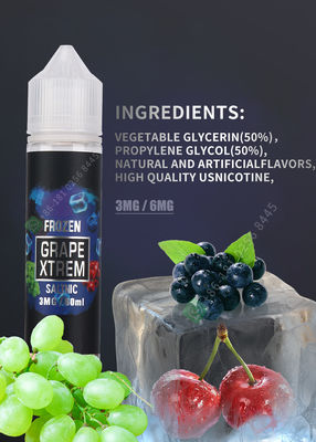 OEM 2.029OZ Vape Juice 6mg 11mg 12mg نیکوتین مواد FCC