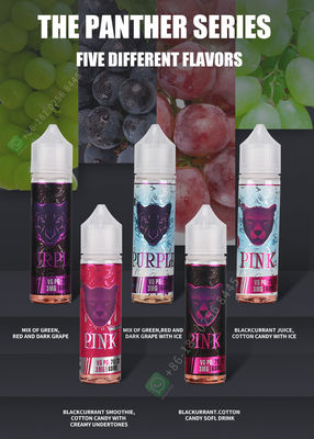 بطری پلاستیکی نوع 30 میلی لیتر مایع Vaping Juice Nic Salt Vaping Liquid VGOD BLVK NASTY