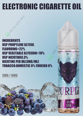 60 میلی لیتر قلم Vaping Pen E - Juice E - مایع BLVK NAKED VGOD طعم منتول
