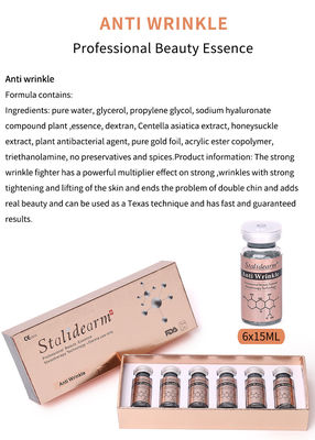 قیمت کارخانه OEM ضد چروک سرم مجموعه 10ml / بطری مایع بدون سوزن سرم مزوتراپی برای جوان کردن پوست