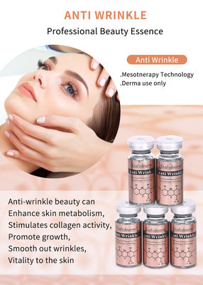 قیمت کارخانه OEM ضد چروک سرم مجموعه 10ml / بطری مایع بدون سوزن سرم مزوتراپی برای جوان کردن پوست