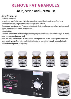 پوست تقویت کننده 5 میلی لیتر تزریق سروم تزریق Mesotherapy برای درمان آنس