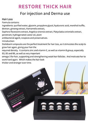 OEM Stalidearm Hair Repair Serum رشد مو ضد ریزش مو مزوتراپی تزریق سرم 5 میلی لیتر