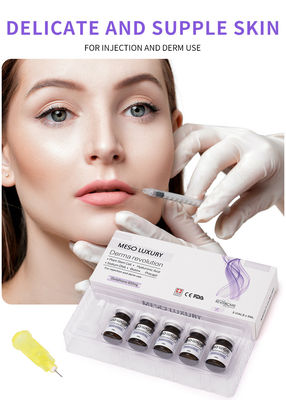 گلوتاتیون MESO LUXURY سرم تزریقی مزوتراپی تقویت کننده پوست روشن کننده مرطوب کننده ضد پیری سفید کننده