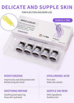 گلوتاتیون MESO LUXURY سرم تزریقی مزوتراپی تقویت کننده پوست روشن کننده مرطوب کننده ضد پیری سفید کننده