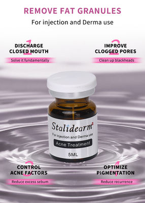 Stalidearm کنترل روغن و آرام کننده پوست تقویت کننده سرم برای تعمیر آکنه و تیره شدن زخم