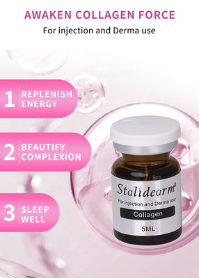 عمده فروشی مراقبت از پوست صورت کلاژن 5ml*5 شیش آب سرم جوانان تزریق با عملکرد روشن کننده