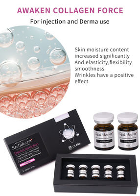 عمده فروشی مراقبت از پوست صورت کلاژن 5ml*5 شیش آب سرم جوانان تزریق با عملکرد روشن کننده