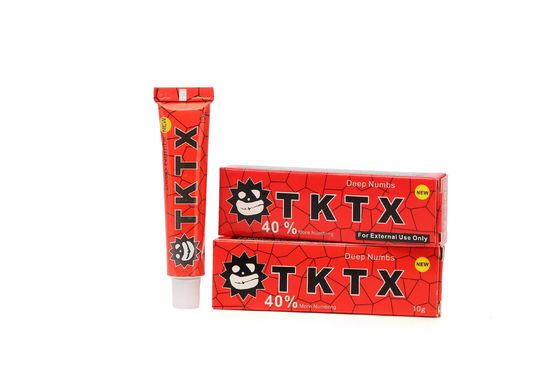 TKTX Numbing Cream with Non-greasy Texture and Safe Ingredients for Quick 3 to 7 Days Delivery