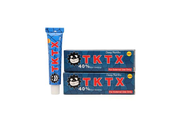 کرم بی حسی TKTX 10g کرم بی حسی خالکوبی بدون چربی مبتنی بر آب با تحویل سریع 3 تا 7 روز