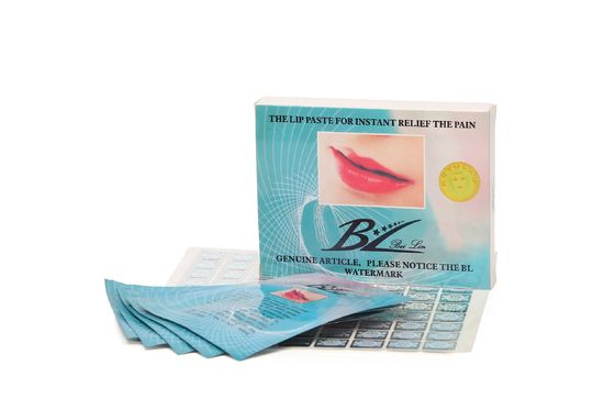 12 تکه/ جعبه پیچ بی حسی لب غیر قابل استفاده با اثر واقعی برای تسکین درد و بی حسی سریع