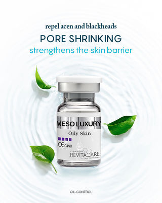 MESO LUXURY سرم میکرونیلینگ قلم پوست Mesotherapy راه حل درمان پوست چرب Essence