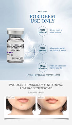 MESO LUXURY سرم میکرونیلینگ قلم پوست Mesotherapy راه حل درمان پوست چرب Essence