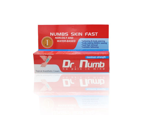 Dr Numb 30g Permanent Makeup Tattoo Cream بدون درد کرم لیدوکائین قیمت عمده برچسب #45 ژل 30ml TKTX TATTOOIST