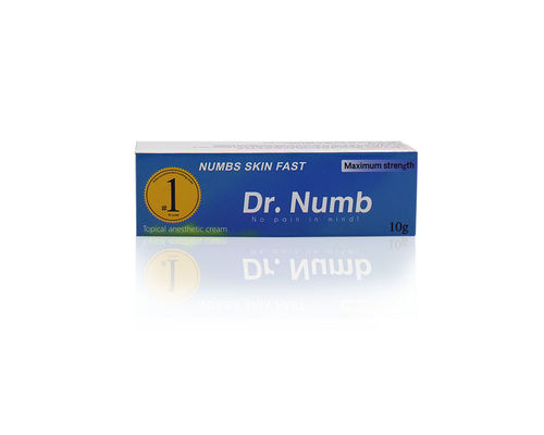 DR NUMB 10 گرمی تاتو کرم بدون درد لیدوکائین کرم آرایش دائمی بی حس کننده کرم خط چشم تاتو کرم بی حسی