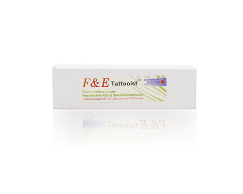 F&E 30g تاتو کرم بی حسی آرایش دائمی کرم لیدوکائین برای آرایش دائمی ابرو تاتو لب میکرونیدلینگ