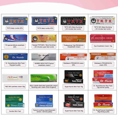 آرایش نیمه دائمی Proaegis Numb Cream 40% BL کرم بی حس کننده سفارشی برای تاتو