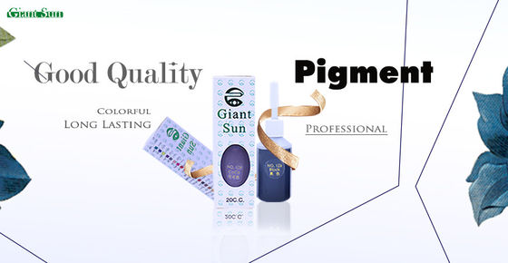 پیگمنت آرایش نیمه دائمی GIANT SUN / جوهر تاتو اصلی 20 میلی لیتر برای تاتو لب ابرو