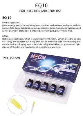 تزریق سرم هیالورونیک اسید ضد پیری Q10 Meso Therapy