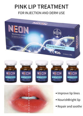 سرم درمان لب صورتی تزریق سرم ترمیم کننده لب مزوتراپی 0.17 fl oz