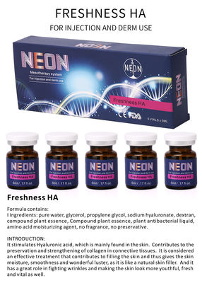OEM Meso Therapy Serum Freshness Ha تزریق هیالورونیک اسید مرطوب کننده