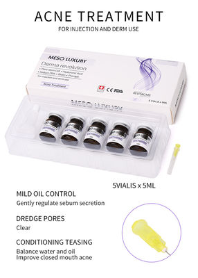 MESO LUXURY تزریق Mesotherapy راه حل Exosomes سرم لکه های قرمز درمان آکنه پوست