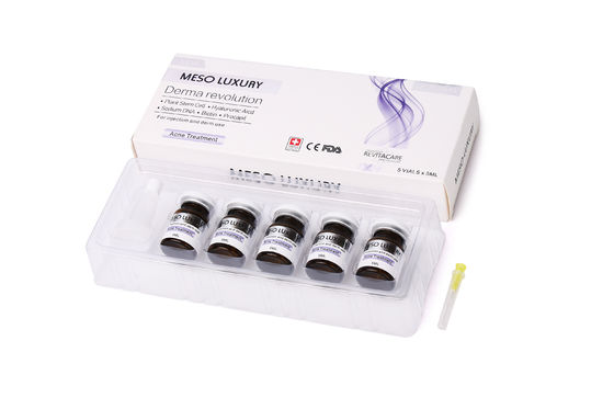 MESO LUXURY تزریق Mesotherapy راه حل Exosomes سرم لکه های قرمز درمان آکنه پوست