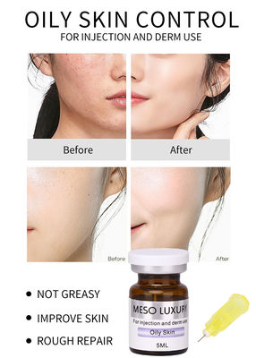 Oil Control Skin Balance Serum Meso Luxury 24k Gold Peptide Serum Serum Label Private OEM