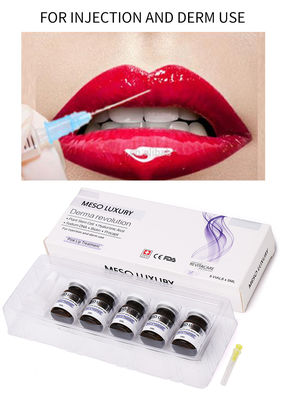 MESO LUXURY Mesotherapy Solution تزریق اسید هیالورونیک تقویت کننده پوست
