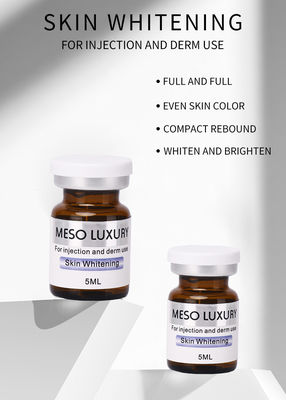 Brightening Skin Whitening Injection 5 بطری ضد پیری برای درماپن