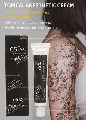 CS Lab 75% Numb Cream Anesthetic Tattoo کرم بی حس کننده موضعی برای تاتو ابرو لب میکرونیدلینگ