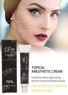 CS Lab 75% Numb Cream Anesthetic Tattoo کرم بی حس کننده موضعی برای تاتو ابرو لب میکرونیدلینگ