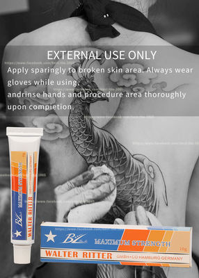 BL 20% Tattoo Microneedling Cream Numbing Lidocaine 10g کرم تسکین درد فوری وایت استاپ