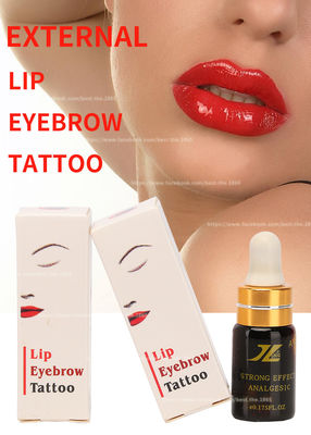 محلول بی حس کننده تاتو ابرو JILONG LIP، مایع، بدون درد، موثر، ماندگاری 3 ساعته، مایع بی حس کننده تاتو