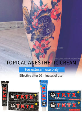 کرم بی‌حس کننده زرد TKTX 10 گرمی میکرونیدلینگ برای لیزر موهای زائد