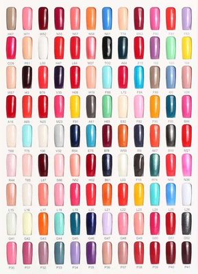 مراقبت از لاک ناخن اکریلیک Gel polish ژل 15 میلی لیتری بدون بو و سازگار با محیط زیست برای سالن