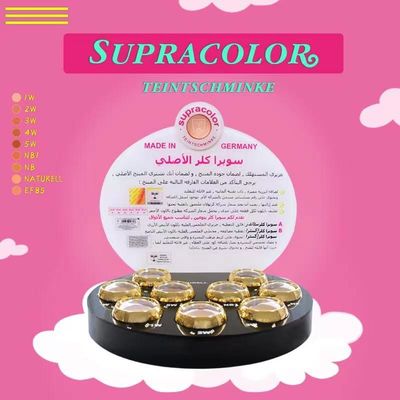 20 رنگ Kryolan Supracolor ضد آب کنترل روغن لوازم آرایشی شل برای پوست بیرون