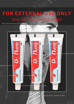 Dr Numb 30g Permanent Makeup Tattoo Cream بدون درد کرم لیدوکائین قیمت عمده برچسب #45 ژل 30ml TKTX TATTOOIST
