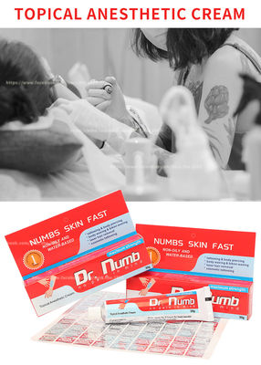 Dr Numb 30g Permanent Makeup Tattoo Cream بدون درد کرم لیدوکائین قیمت عمده برچسب #45 ژل 30ml TKTX TATTOOIST
