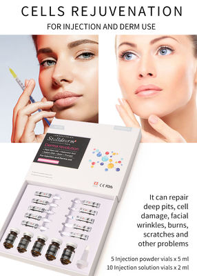 سلول های تقویت کننده پوست Exosome Rejuvenation Mesotherapy Solution Collagen تزریق کلاژن